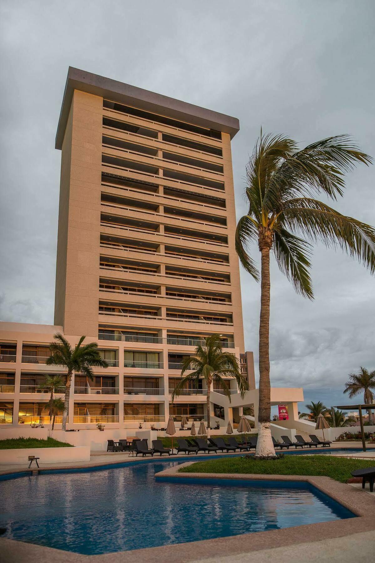 Ocean View Beach Hotel Mazatlán Exterior foto