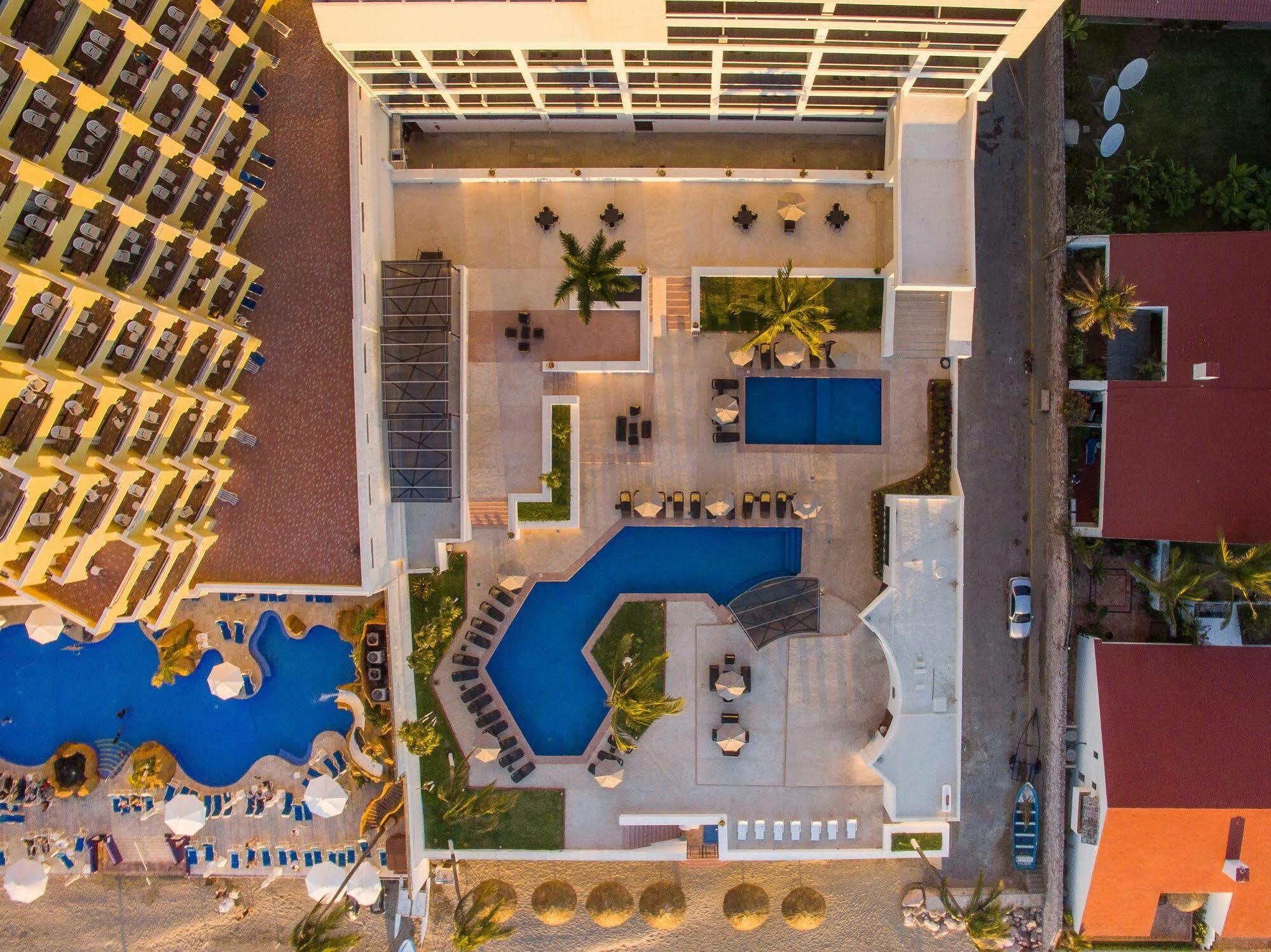 Ocean View Beach Hotel Mazatlán Exterior foto